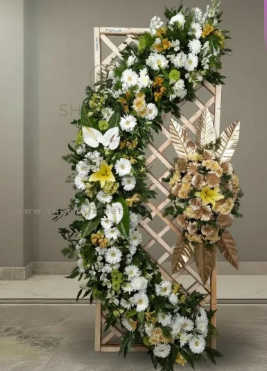 تاج گل ترحیم 011