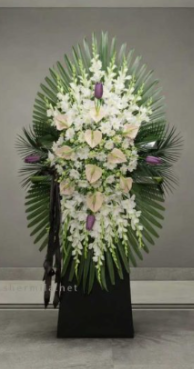 تاج گل ترحیم 008