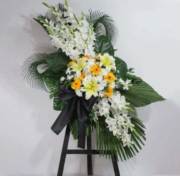 تاج گل ترحیم 014