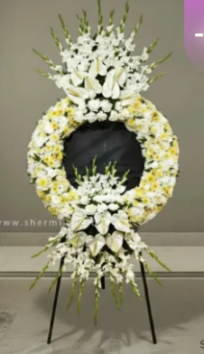 تاج گل ترحیم 004